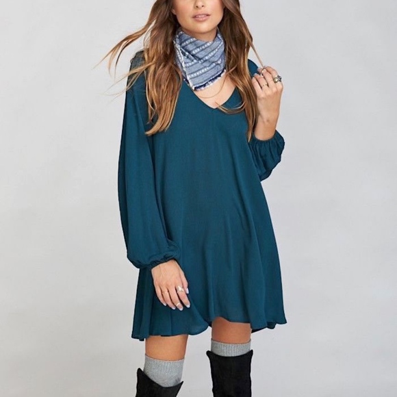Show Me Your MuMu Dresses & Skirts - SHOW ME YOUR MUMU Draped Dress Intricate Mini Gown